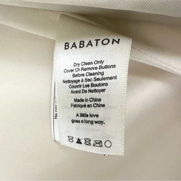 Aritzia Babaton Pearce Wool Cashmere Pea Coat - Picture 14 of 15